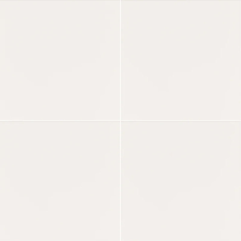 Adella White 18x18 Matte Porcelain Tile