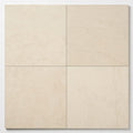 Adour Creme Limestone Tile 18x18 Honed 1/2 inch close-up