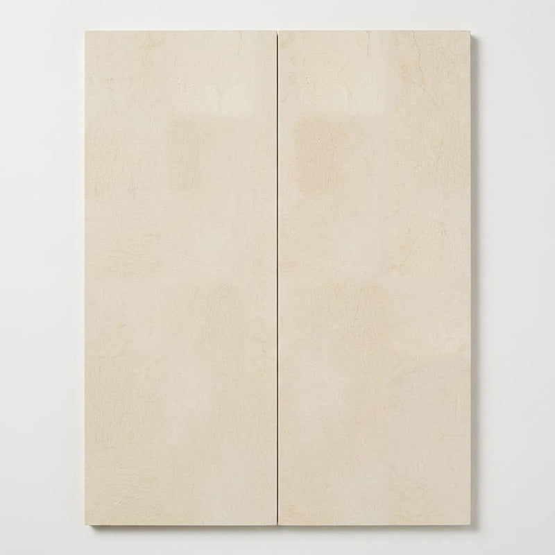 Adour Creme Limestone Tile 6x18 Honed 1/2 inch 8x24 close-up