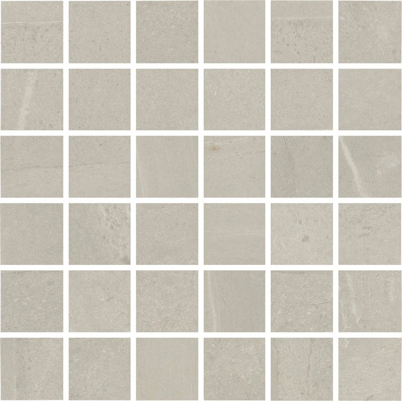Adrock Latte 2x2 (12x12 Sheet) Porcelain Mosaic Tile