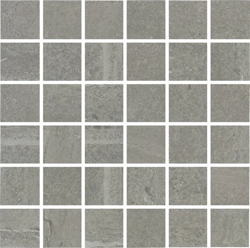 Adrock Nickel 2x2 (12x12 Sheet) Porcelain Mosaic Tile