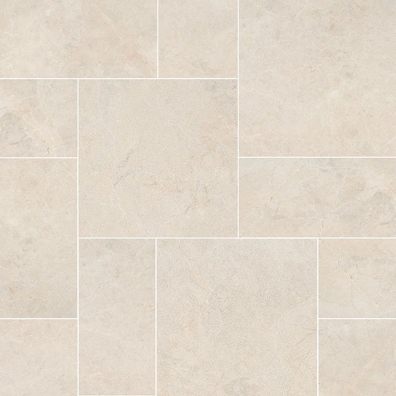 Aegean Pearl Pattern Sandblast Natural Marble Paver