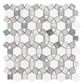 Aether Blue 2x2 Marble Mosaic