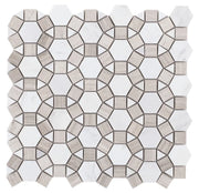 Aether Loft 1x2 Marble Mosaic