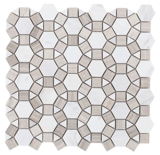 Aether Loft 1x2 Marble Mosaic