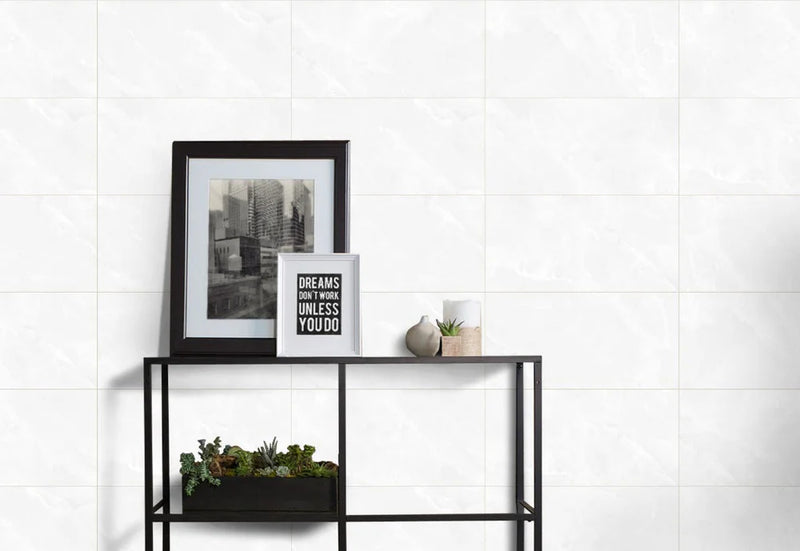 Affinity 24x24 Polished White Onyx Porcelain Tile