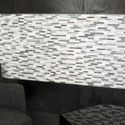 Afyon Grey 11.42x12.8 Hexagon Marble Mosaic