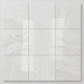 Afyon White Marble 12x12 Polished Tile close-up