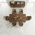 Agglomerate Tile Palladio Doge Marble 24x24 — Dining Room floor