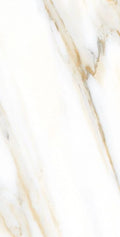 AGL Calacatta Gold 12x24 Polished Marble Look Porcelain Tile