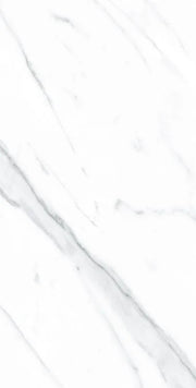 AGL Carrara 12x24 Polished Marble Look Porcelain Tile