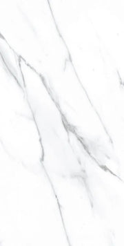 AGL Carrara 12x24 Polished Marble Look Porcelain Tile
