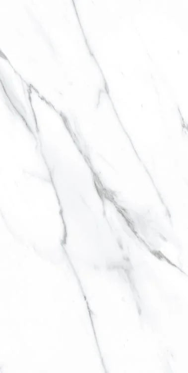 AGL Carrara 12x24 Polished Marble Look Porcelain Tile