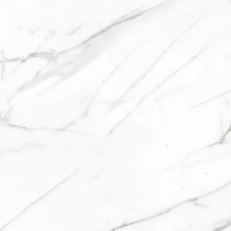 AGL Carrara 24x24 Polished Marble Look Porcelain Tile
