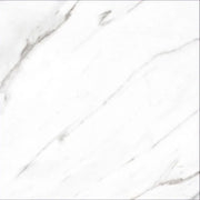 AGL Carrara 24x24 Polished Marble Look Porcelain Tile