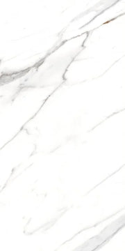 AGL Carrara 24x48 Polished Marble Look Porcelain Tile