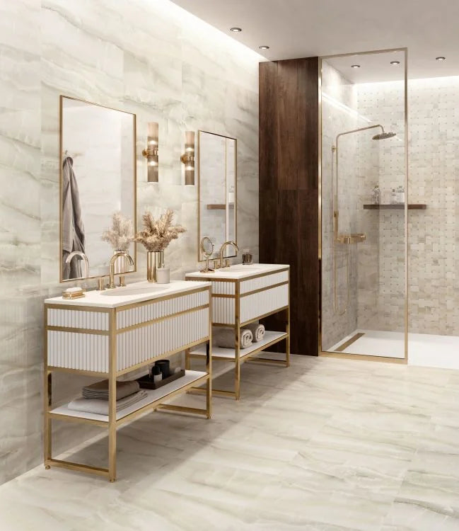 Akoya Ivory 12x24 Matte Porcelain Tile