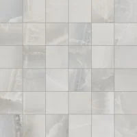 Akoya Silver Matte Porcelain Mosaic