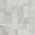 Akoya Silver Matte Porcelain Mosaic