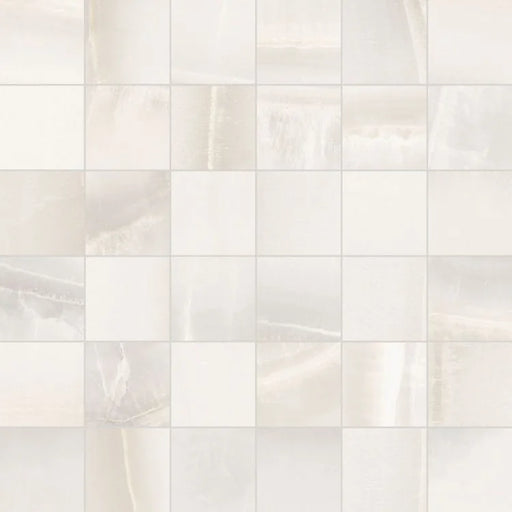 Akoya White 2x2 Matte Porcelain Mosaic