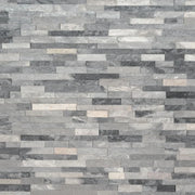 Alaska Gray Mini 4.5x16 Splitface Marble Ledger Stone