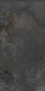 Alchimia Nero Decoro 24x48 Porcelain Tile