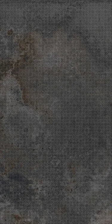 Alchimia Nero Decoro 24x48 Porcelain Tile