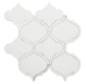 Alice Precious Bianco 1x2 Mosaic