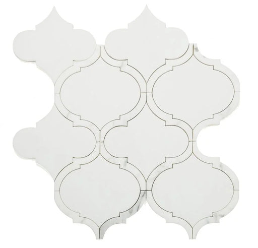 Alice Precious Bianco 1x2 Mosaic