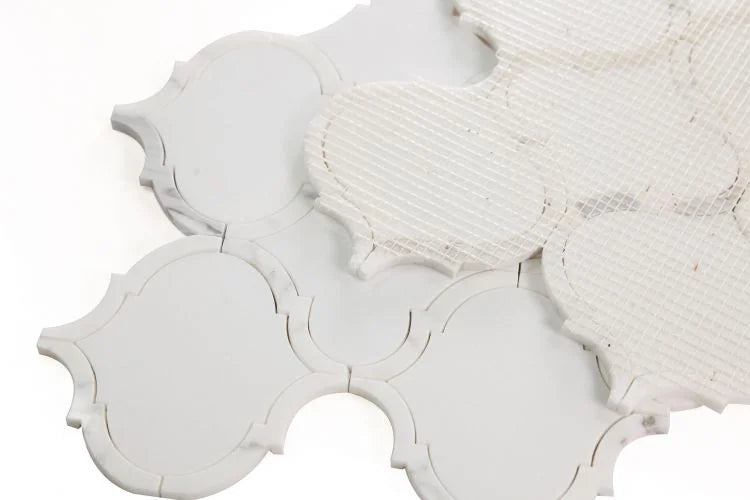 Alice Precious Bianco 1x2 Mosaic