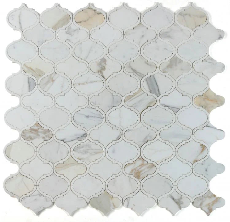 Alice Precious Calacatta 1x2 Marble Mosaic