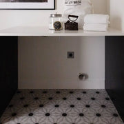 Allora Fiore 8.5x10 Hex Deco M Ceramic Tile