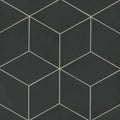 Allora Solid Black 7.5x12.75 Rhom Ceramic Wall Tile