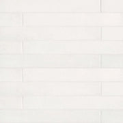 Allora Solid White 24x3 Matte Ceramic Tile