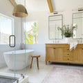 Allora Solid White 24x3 Matte Ceramic Tile