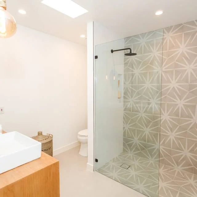 Allora Stella 8.5x10 Hex Deco Ceramic Tile