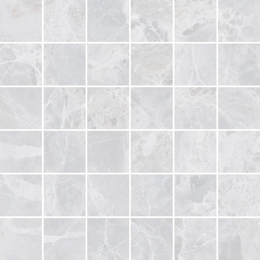 Alpha Bianco 2x2 Matte Porcelain Mosaic Tile