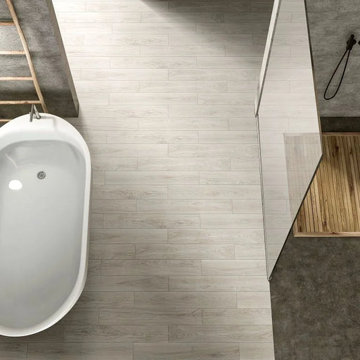 Alpi Chiaro 8x48 Plank Matte Wood Look Porcelain Tile