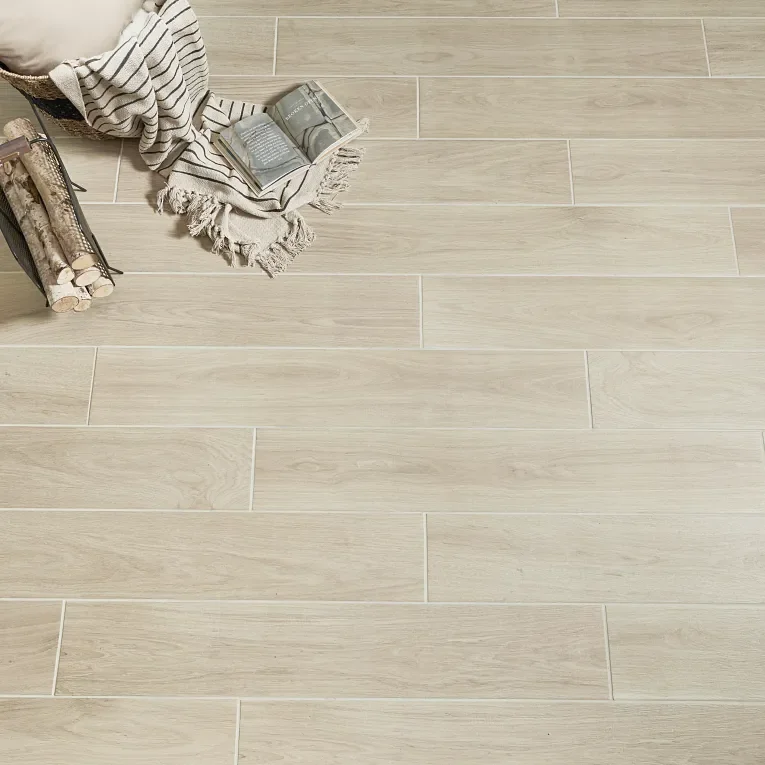 Alpi Crema 6x36 Matte Wood Look Porcelain Plank