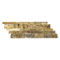 Alpine 7x19.75 Split-Face Travertine Ledger Stone