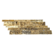 Alpine 7x19.75 Split-Face Travertine Ledger Stone
