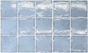 Altea Ash Blue 4x4 Glossy Ceramic Tile