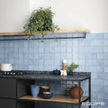 Altea Ash Blue 3x6 Subway Glossy White Body Ceramic Tile