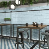 Altea Celeste 3x11.8 Matte Ceramic Tile