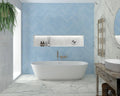 Black & Light Calacatta 23.6x47.2 Satin Porcelain Tile