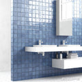 Altea Thistle Blue 4x4 Glossy White Body Ceramic Tile