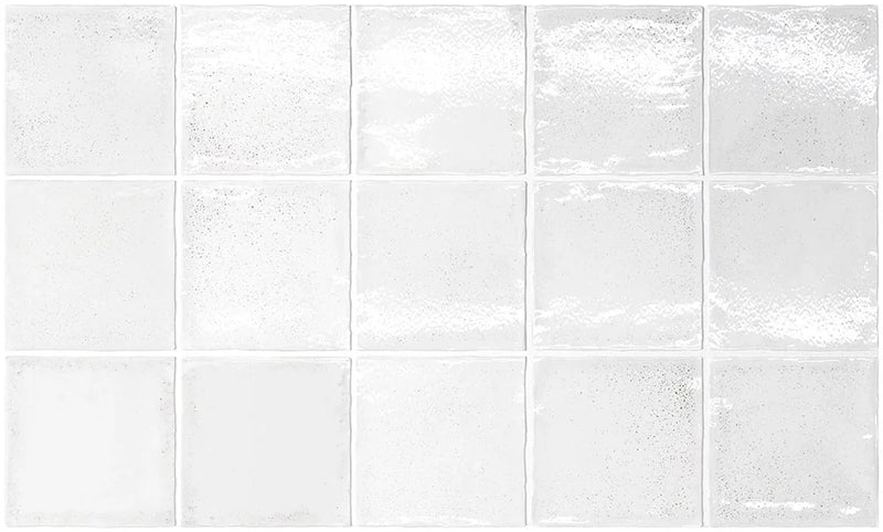 Altea White 4x4 Glossy White Body Ceramic Tile