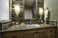 Amalfi Cafe Interlocking Pattern Misc. Glass Stone Blend Mosaic Tile