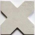 Amalfi Cross Gray 7x7 Matte Ceramic Tile