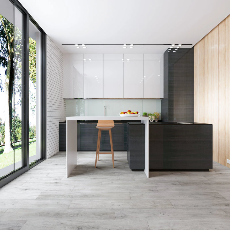 Amare Lucid Silver 7x60 EIR Painted‑Bevel 20mil SPC Wood Look Vinyl Flooring
